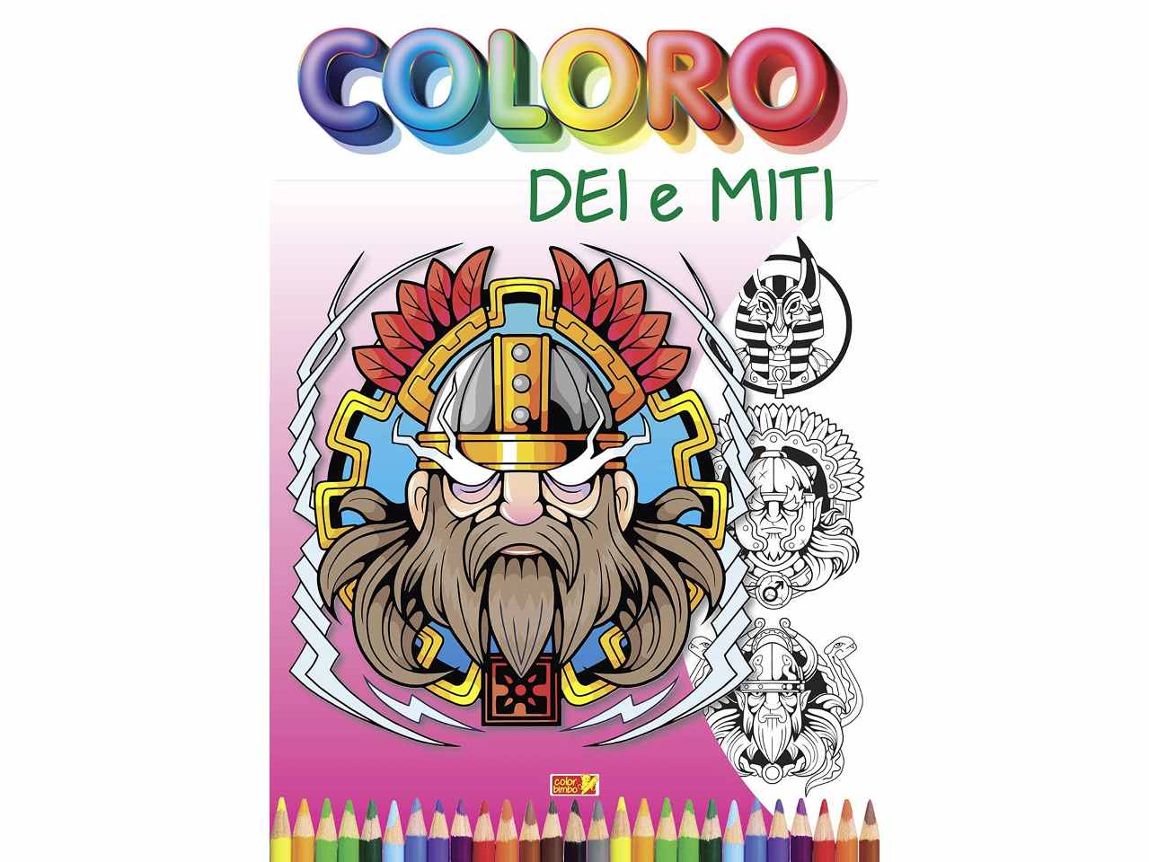 Libro da colorare oro