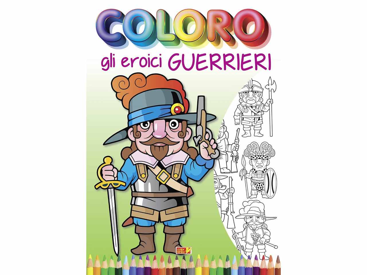 Libro da colorare oro