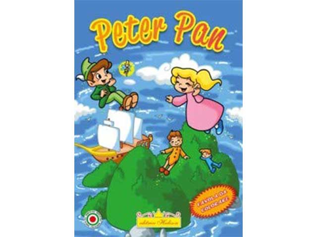 Libro peter pan leggere e colorare