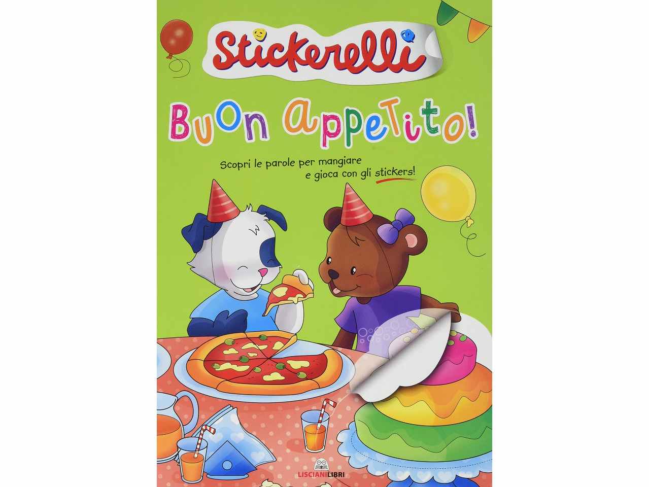 Libro stickerelli buon appetito