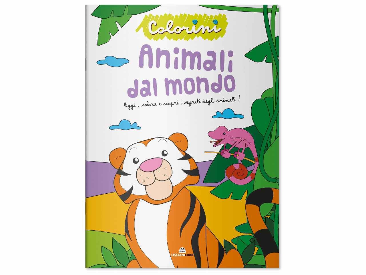 Libro colorini animali dal mondo