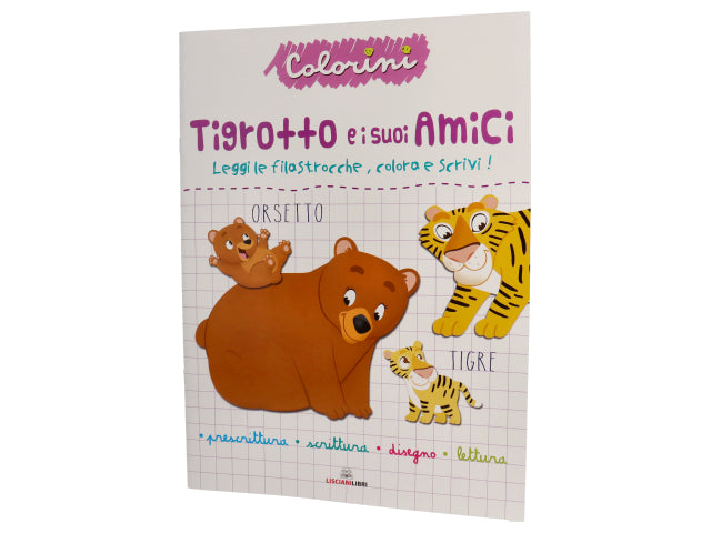 Prescrittura tigrotto e i suoi amici!