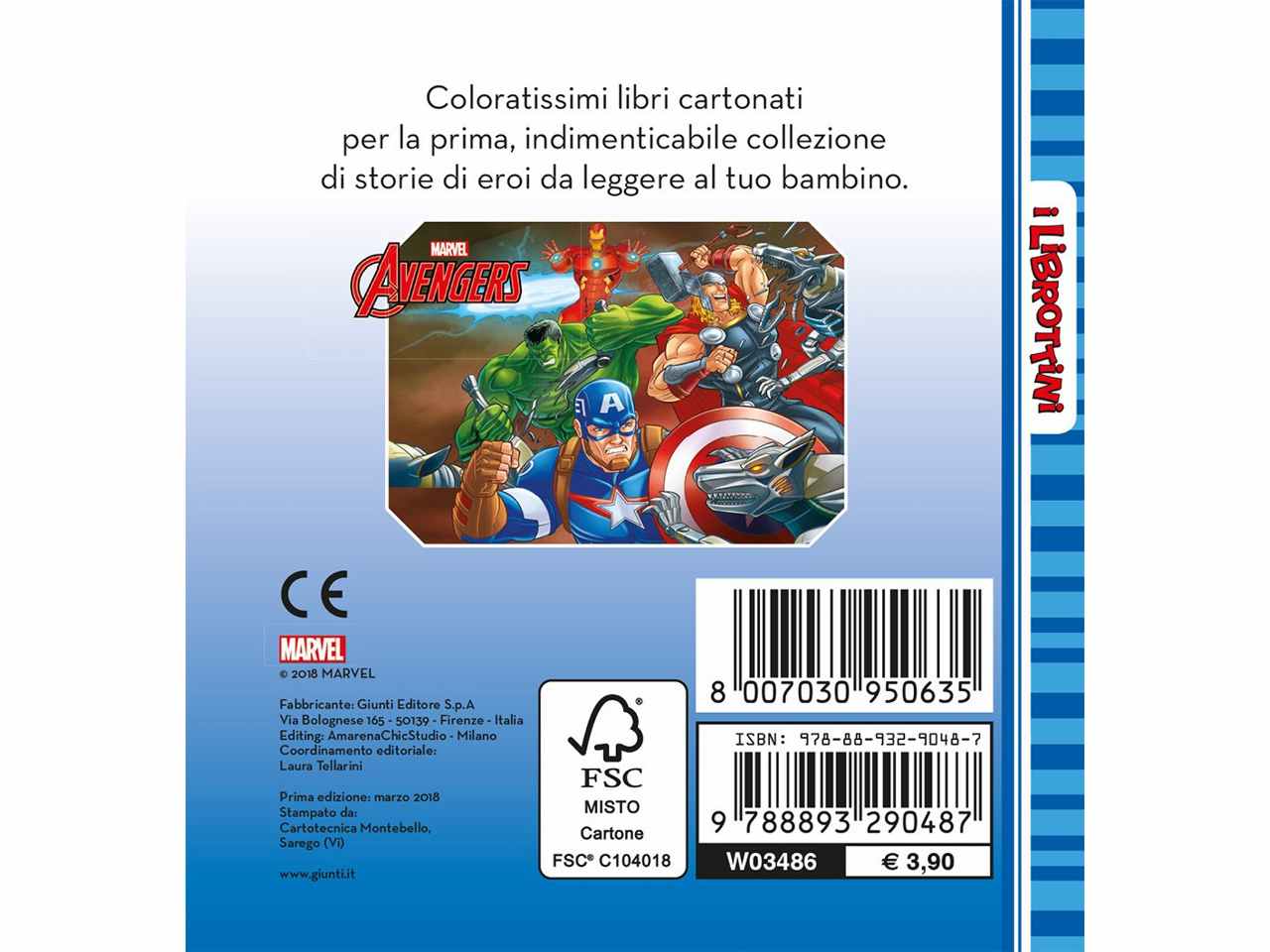 Libro avengers i librottini