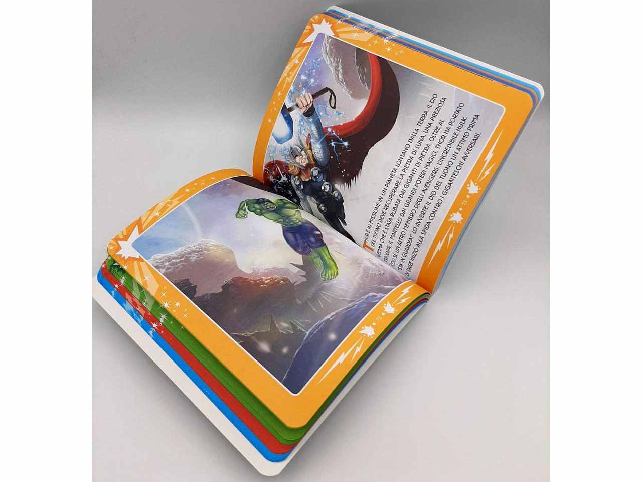 Libro contastorie marvel