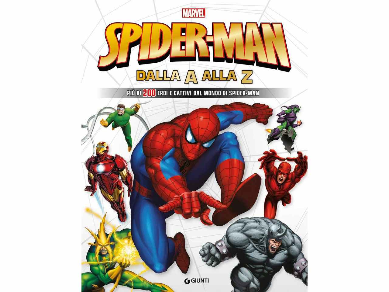 Libro spiderman dalla a alla z