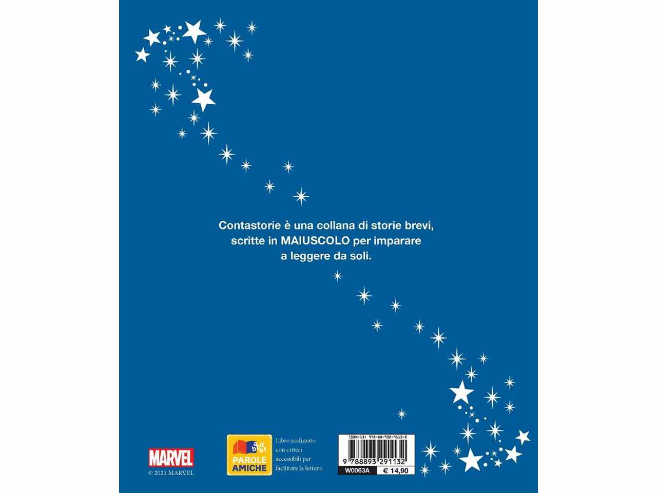 Libro contastorie marvel