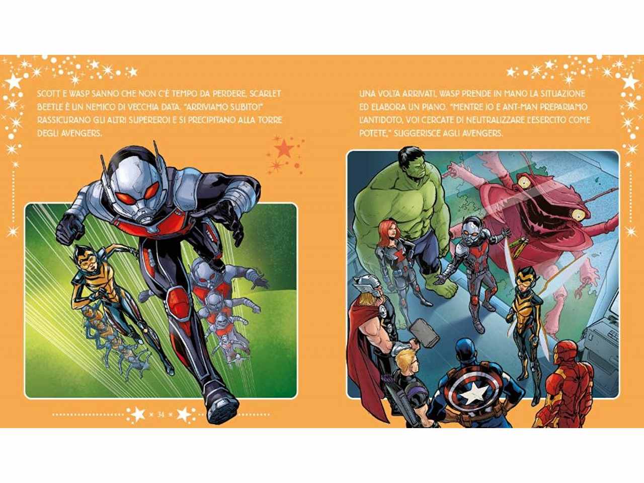 Libro contastorie marvel