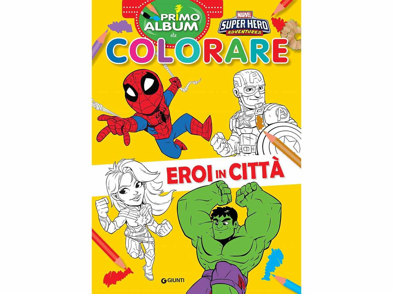 Libro primo album da colorare