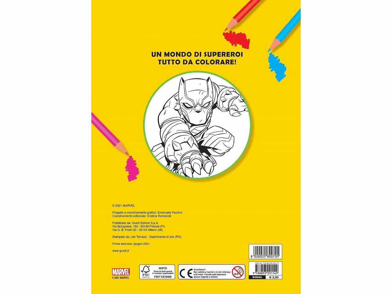 Libro primo album da colorare