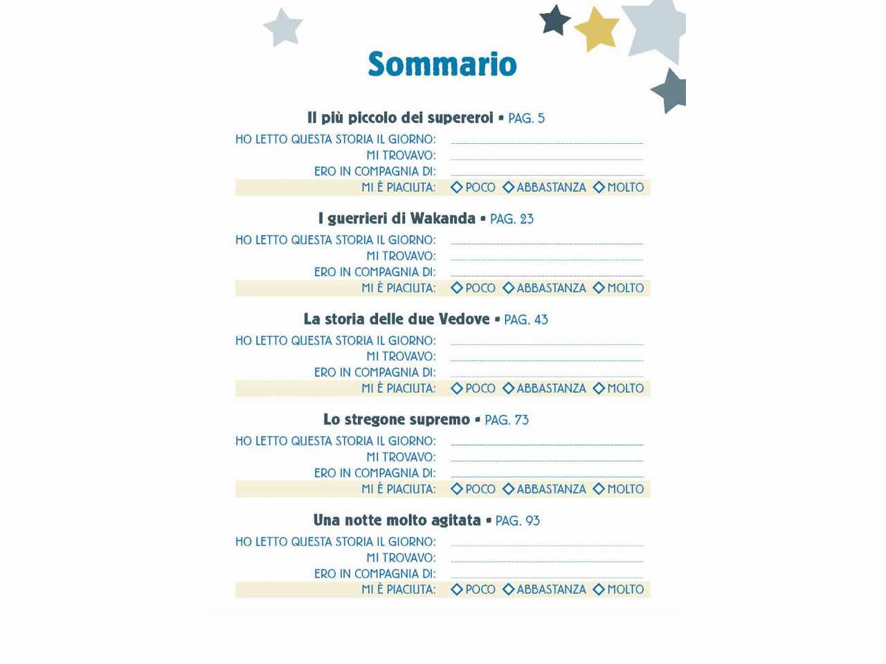 Libro storie da 5 minuti