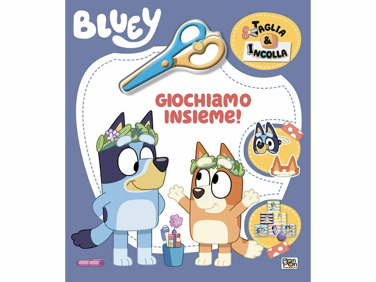 Libro bluey giochiamo insieme!