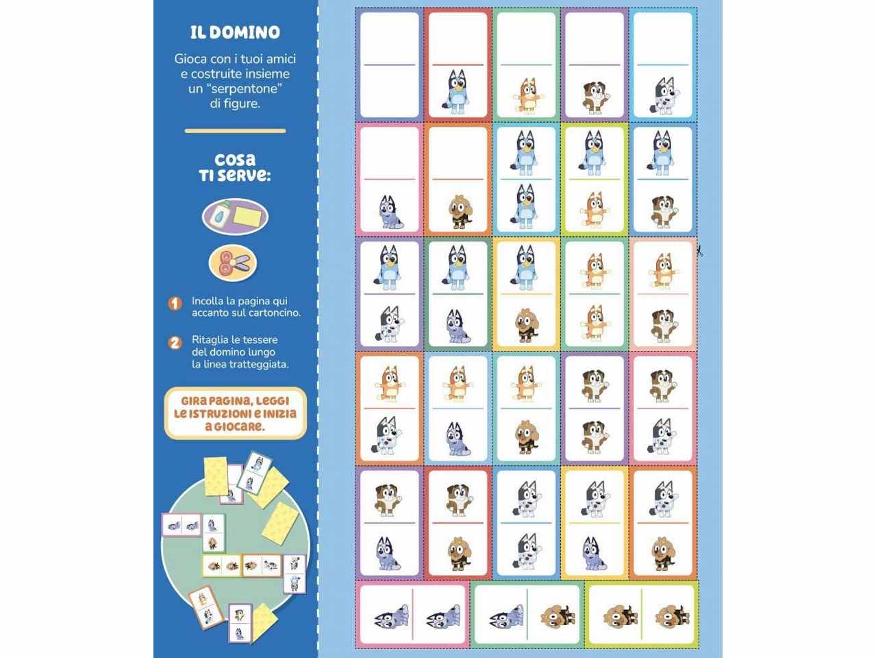 Libro bluey giochiamo insieme!
