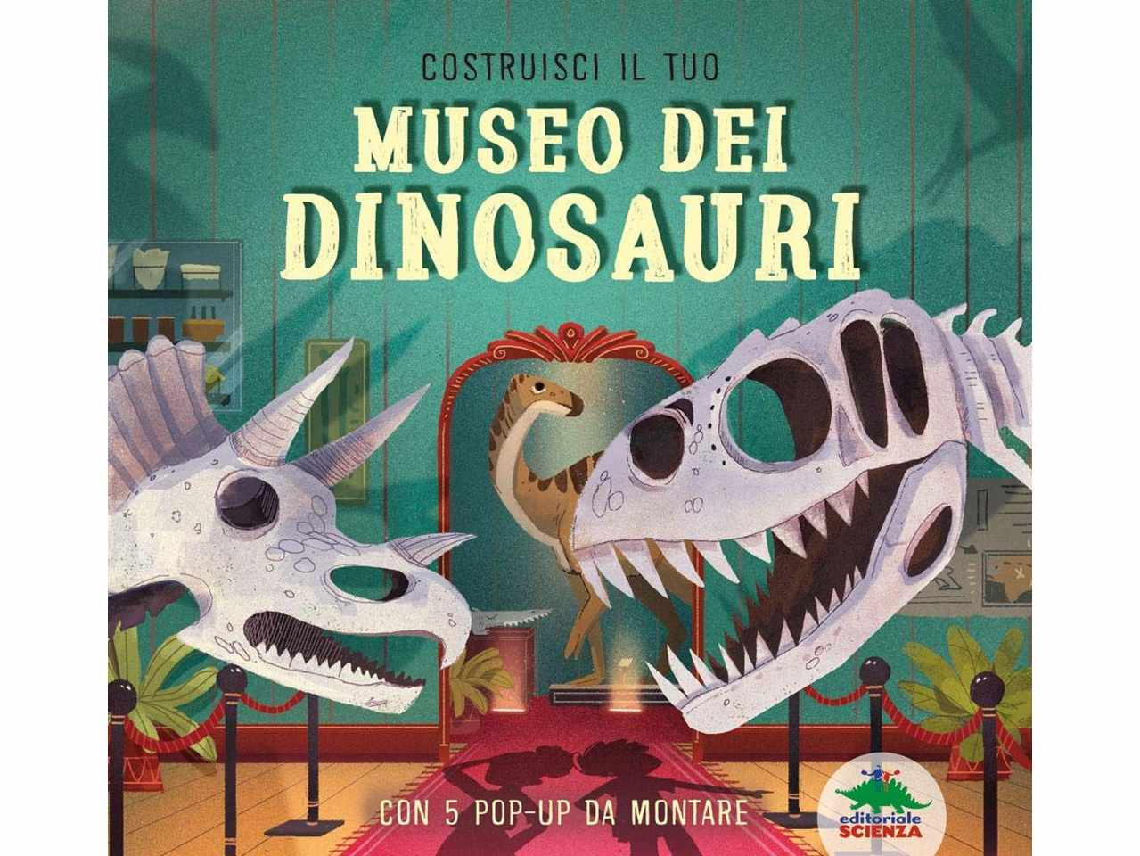 Libro costruisci il tuo museo dei dinosauri
