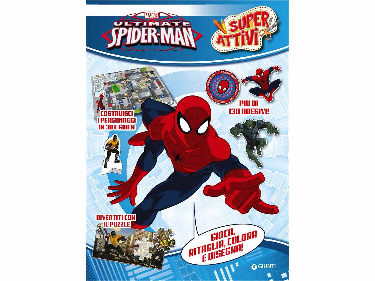 Libro spiderman superattivi