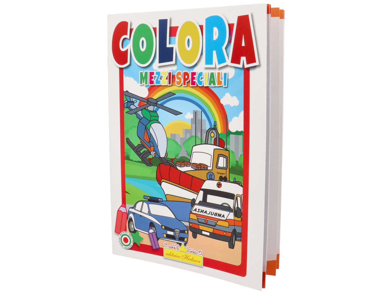 Libro colora i mezzi speciali 7015