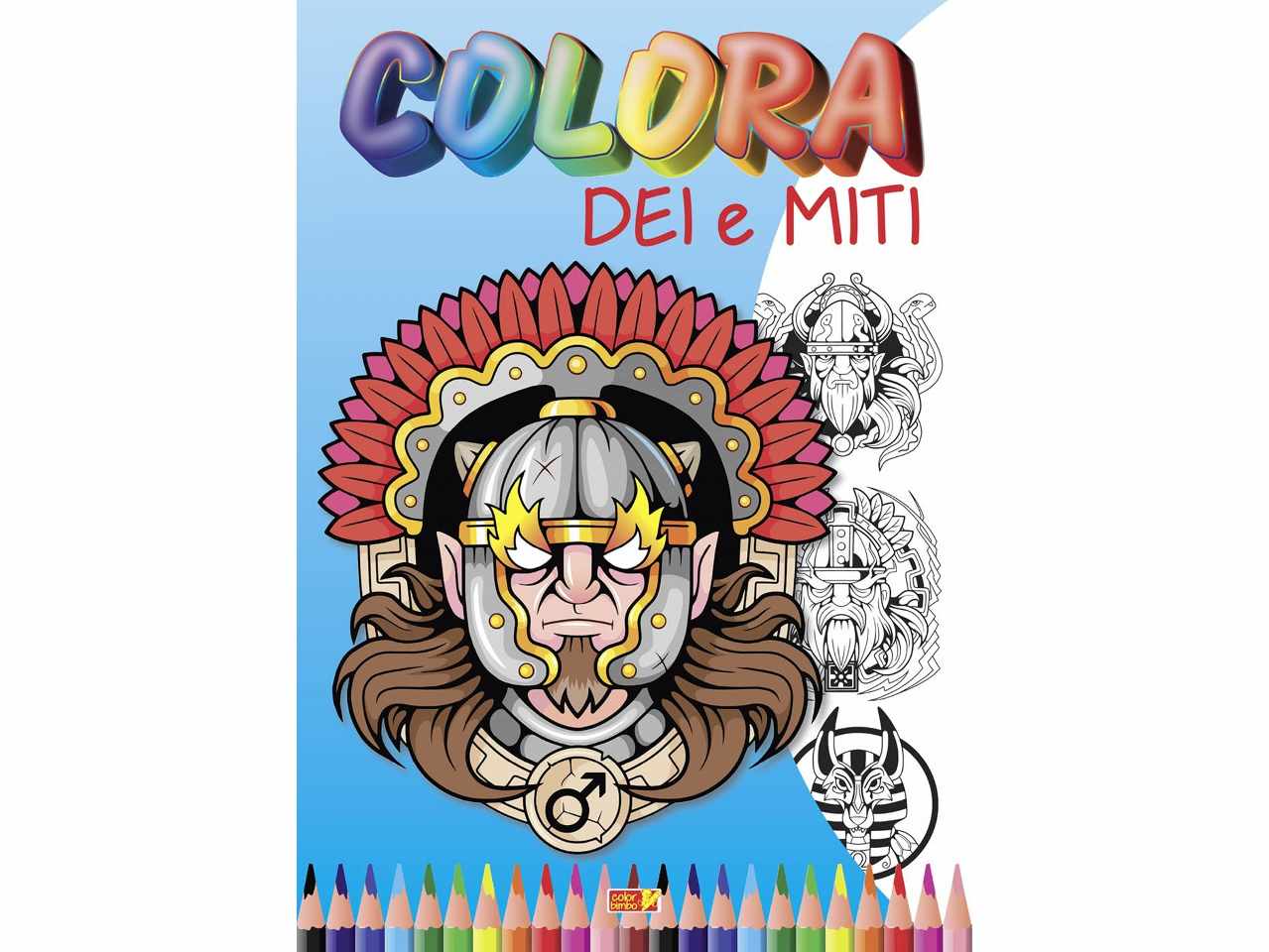 Libro coloro dei e miti