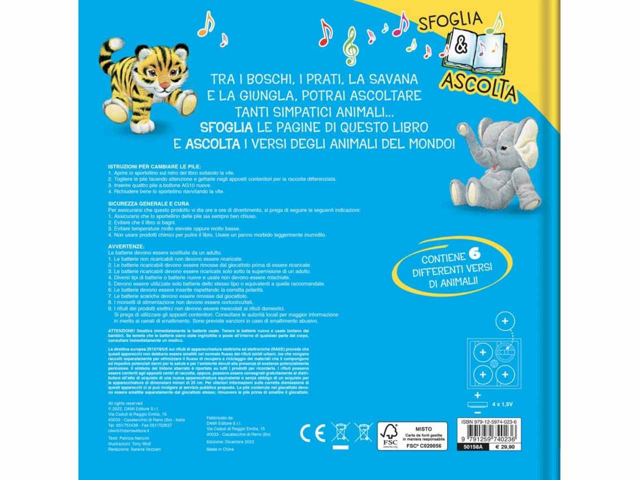 Libro animali