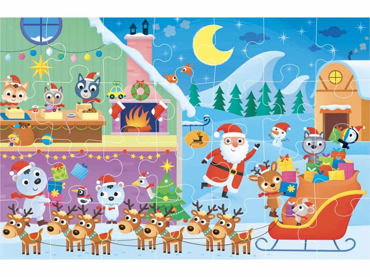 Libro gli amici di babbo natale