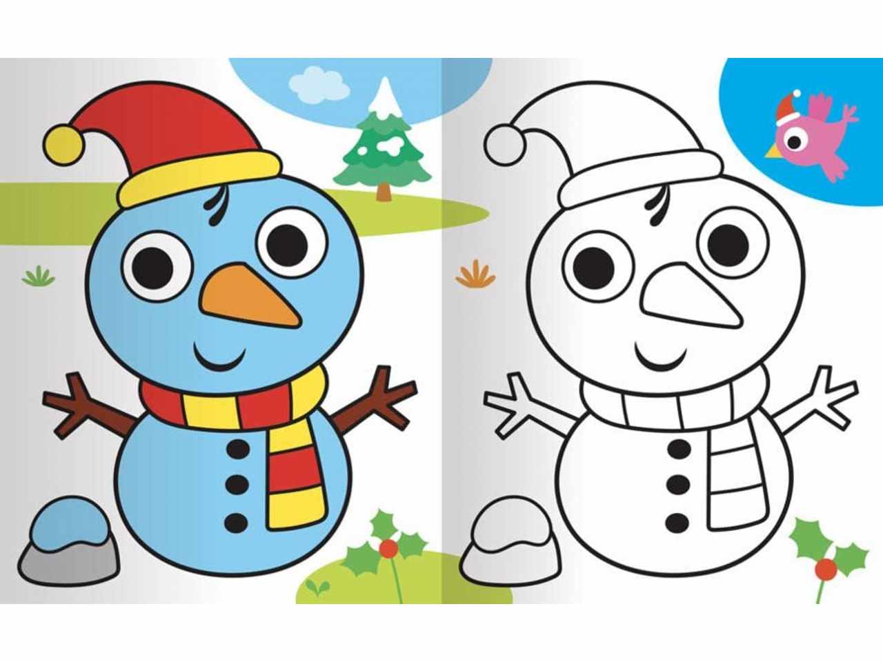 Libro dami editore colora il natale