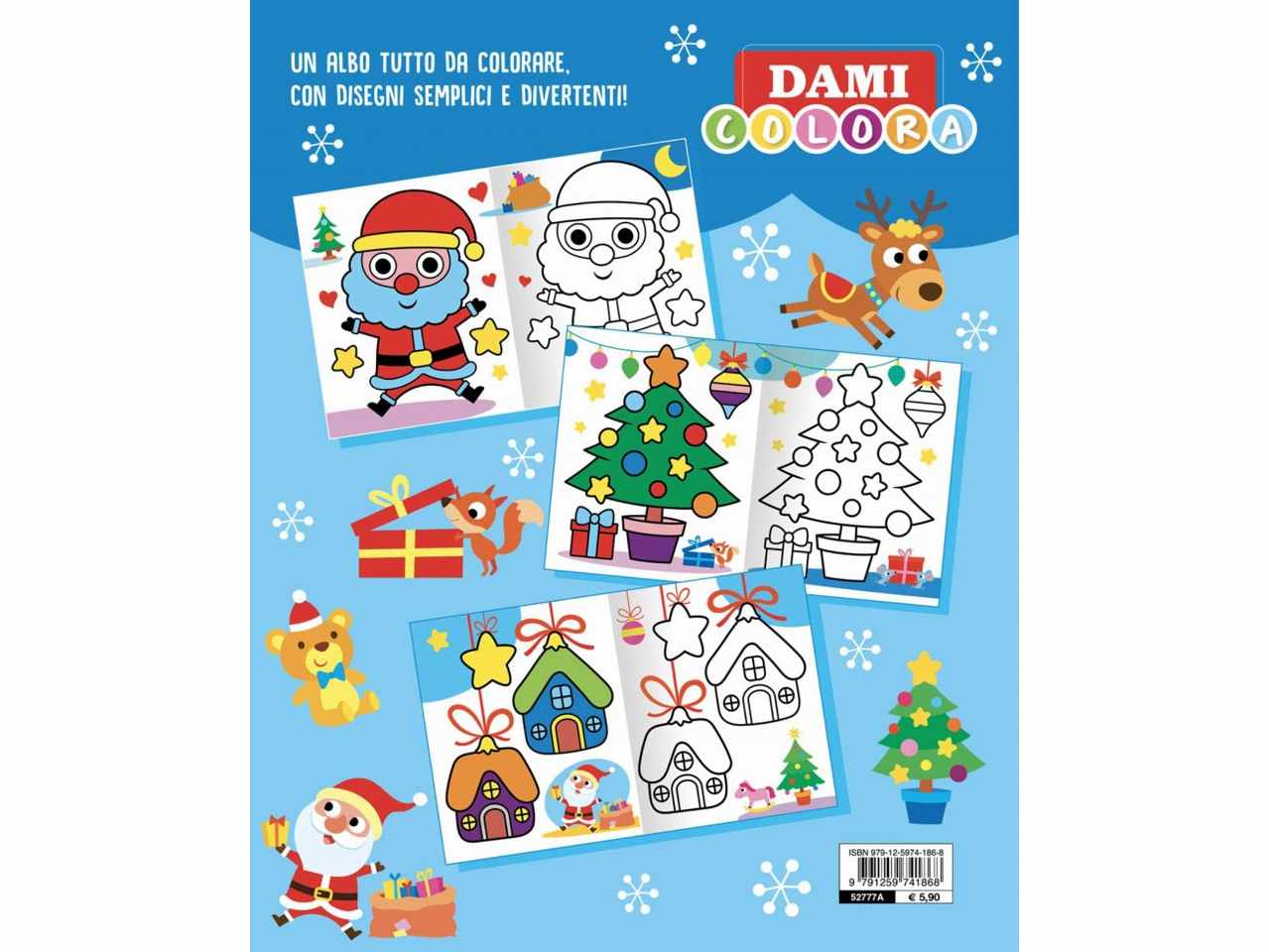 Libro dami editore colora il natale
