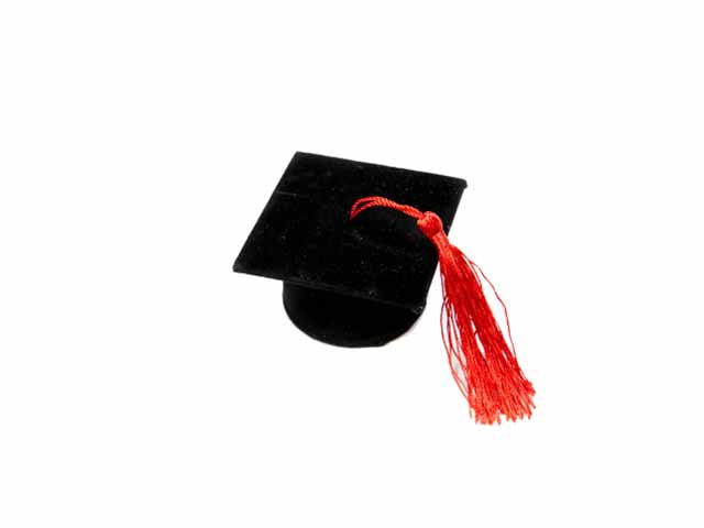 Cappello laurea nero a1873-00