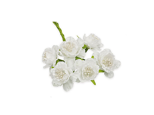 fiore c/pistilli 72pz bianco fb4846-01