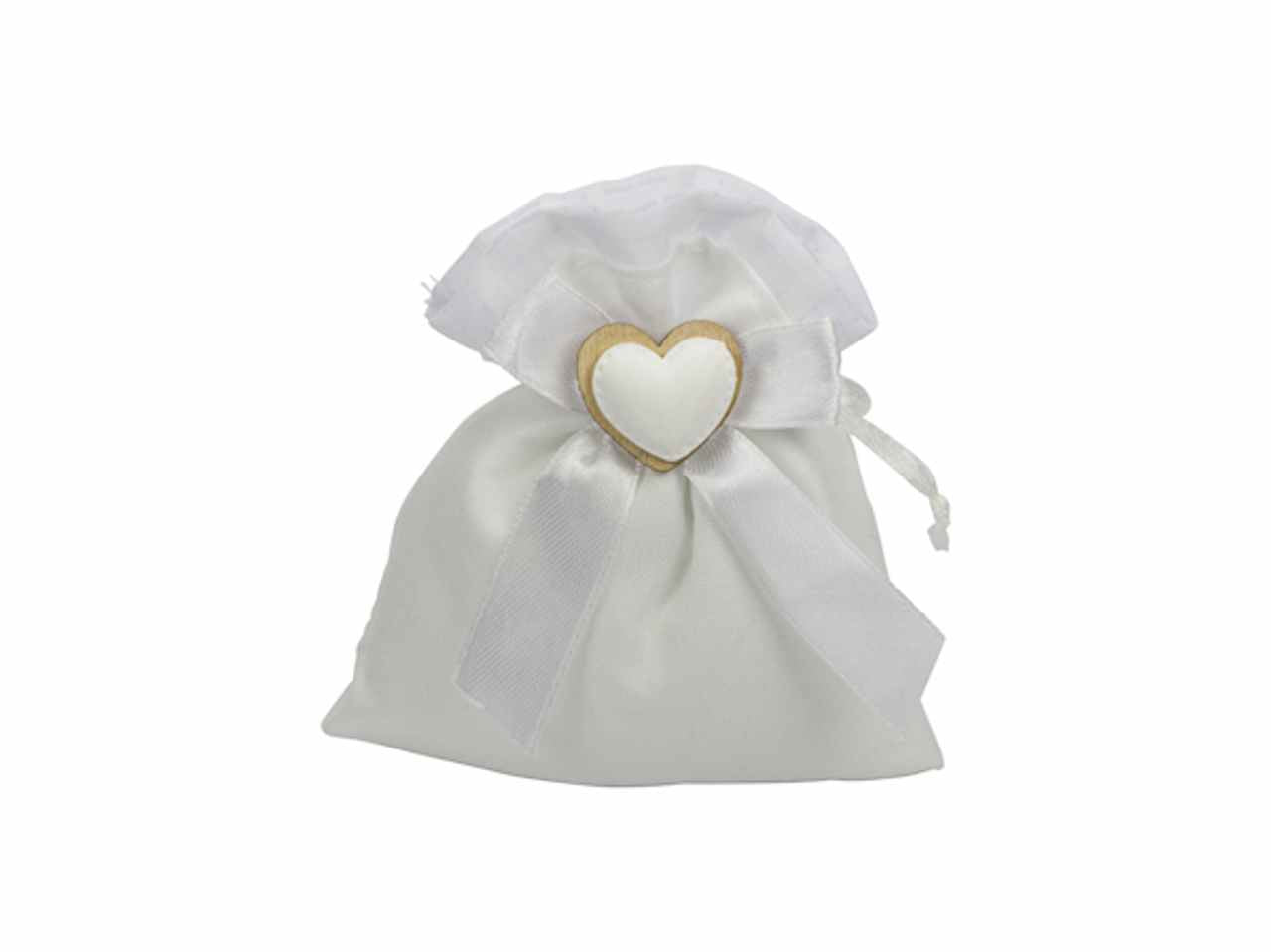 sacchetto  c/cuore e fioc.* bianco a2641-01