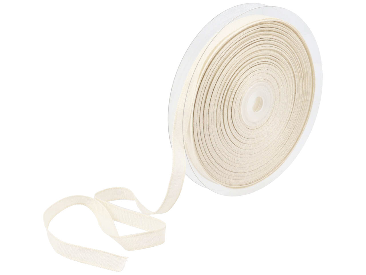 Nastro cotone chiffon mm10x50mtecru' ncc10-sr173