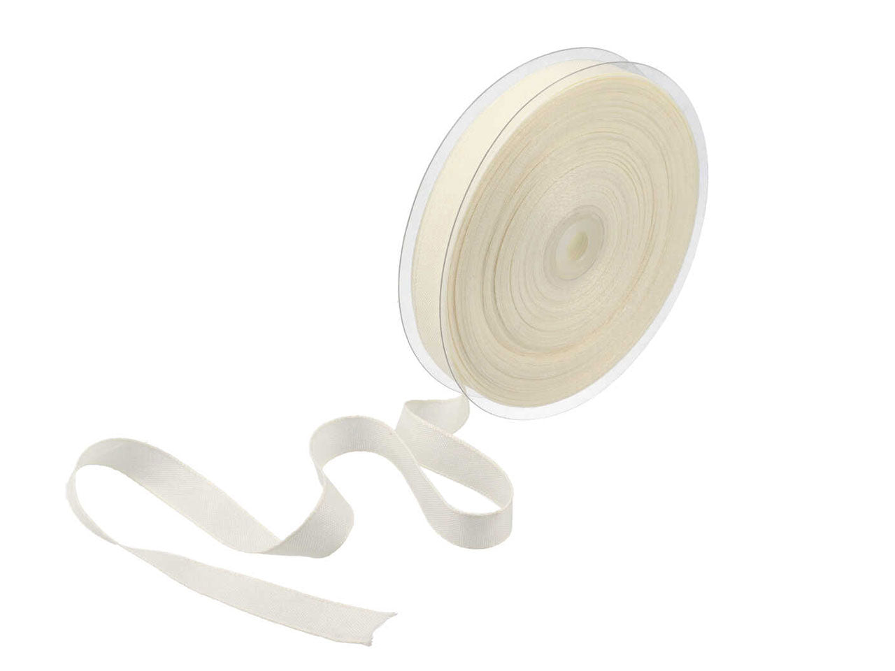 Nastro cotone chiffon mm15x50mtpanna ncc15-sm01