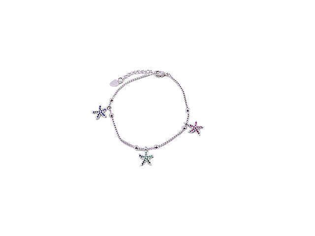 Bracciale charme 3 stelle marine