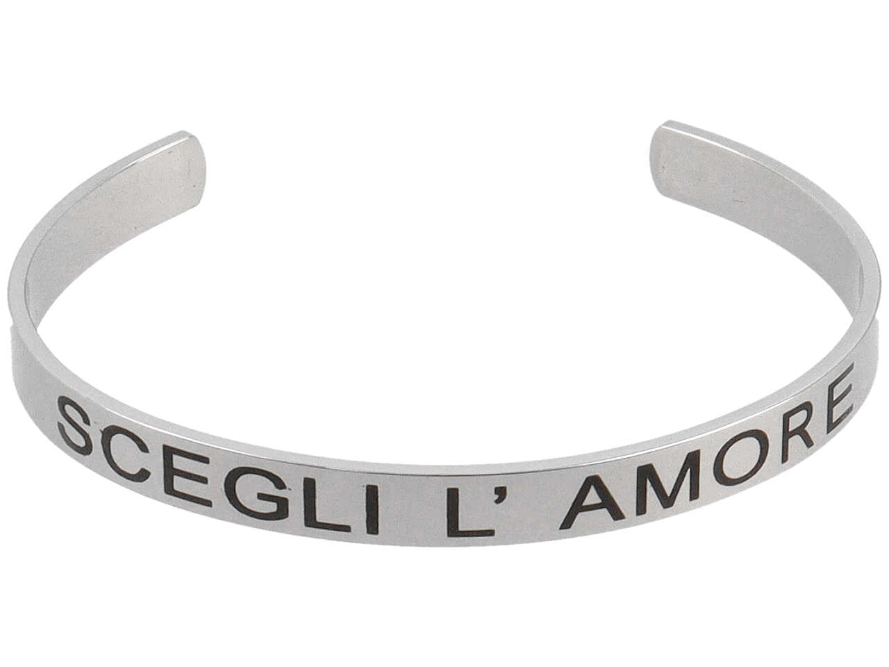 Bracciale man.aperta scegli l'amore