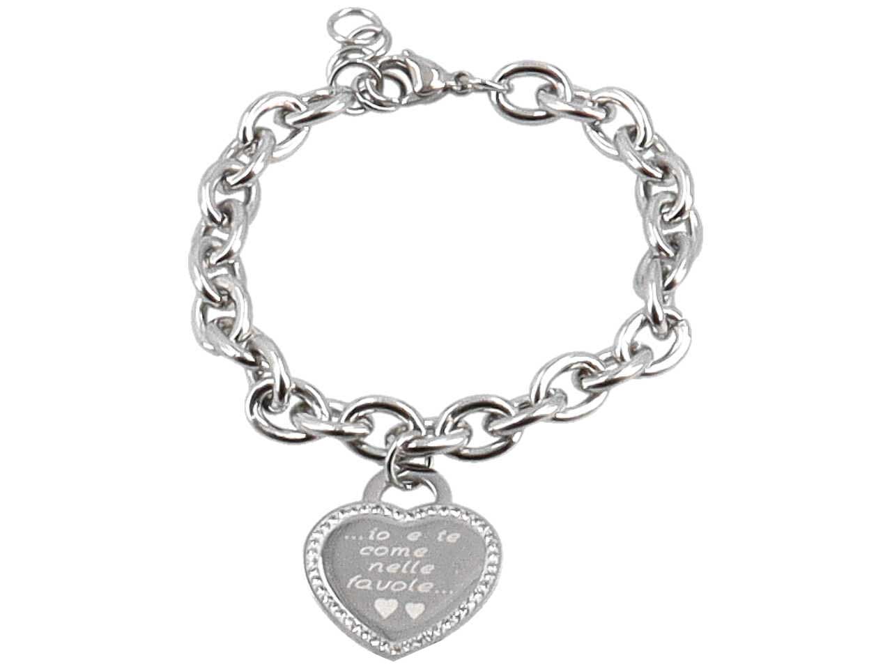 Bracciale catena io e te come nelle fav