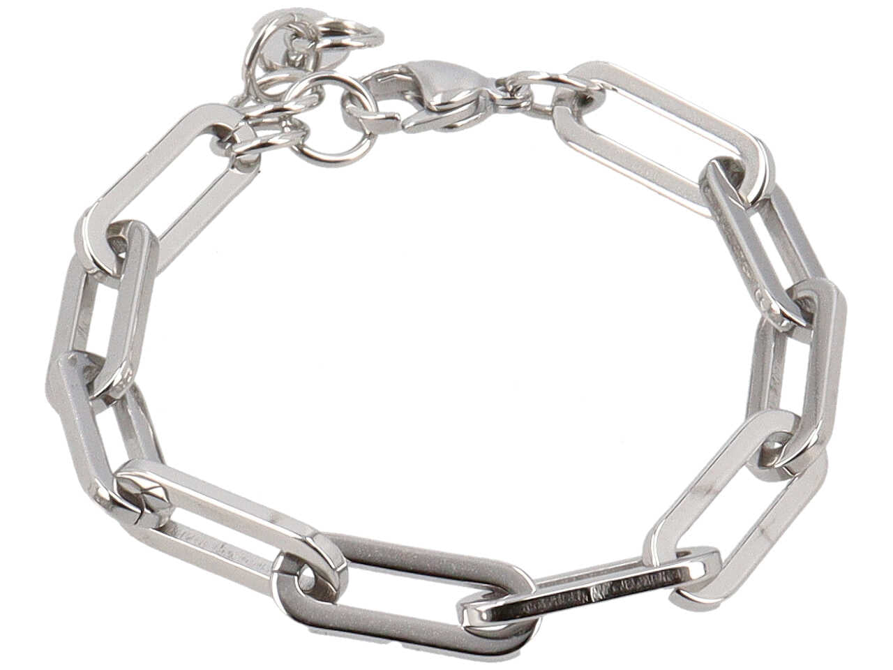 Bracciale catena acciaio