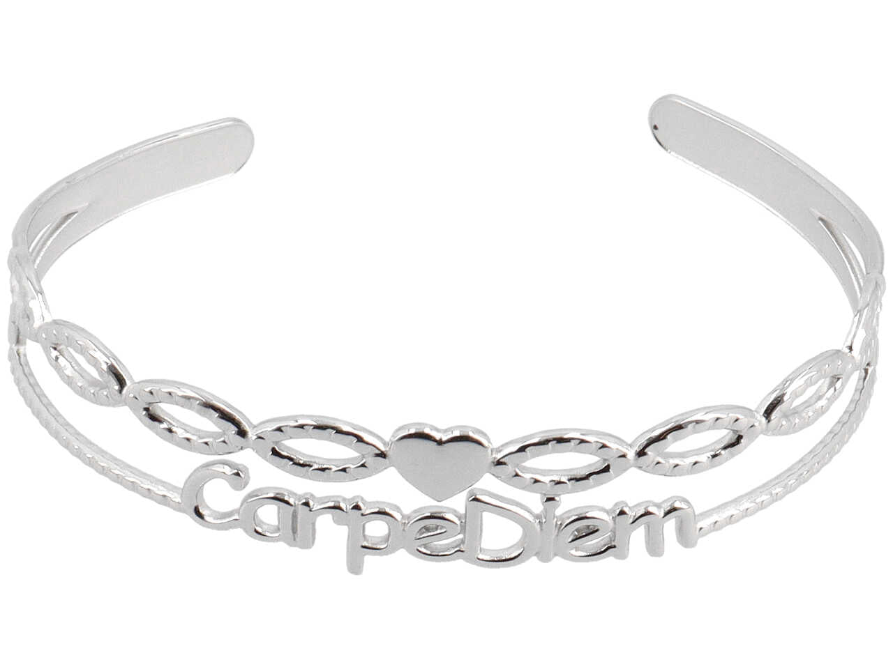 Bracciale rigido 2f carpe diem
