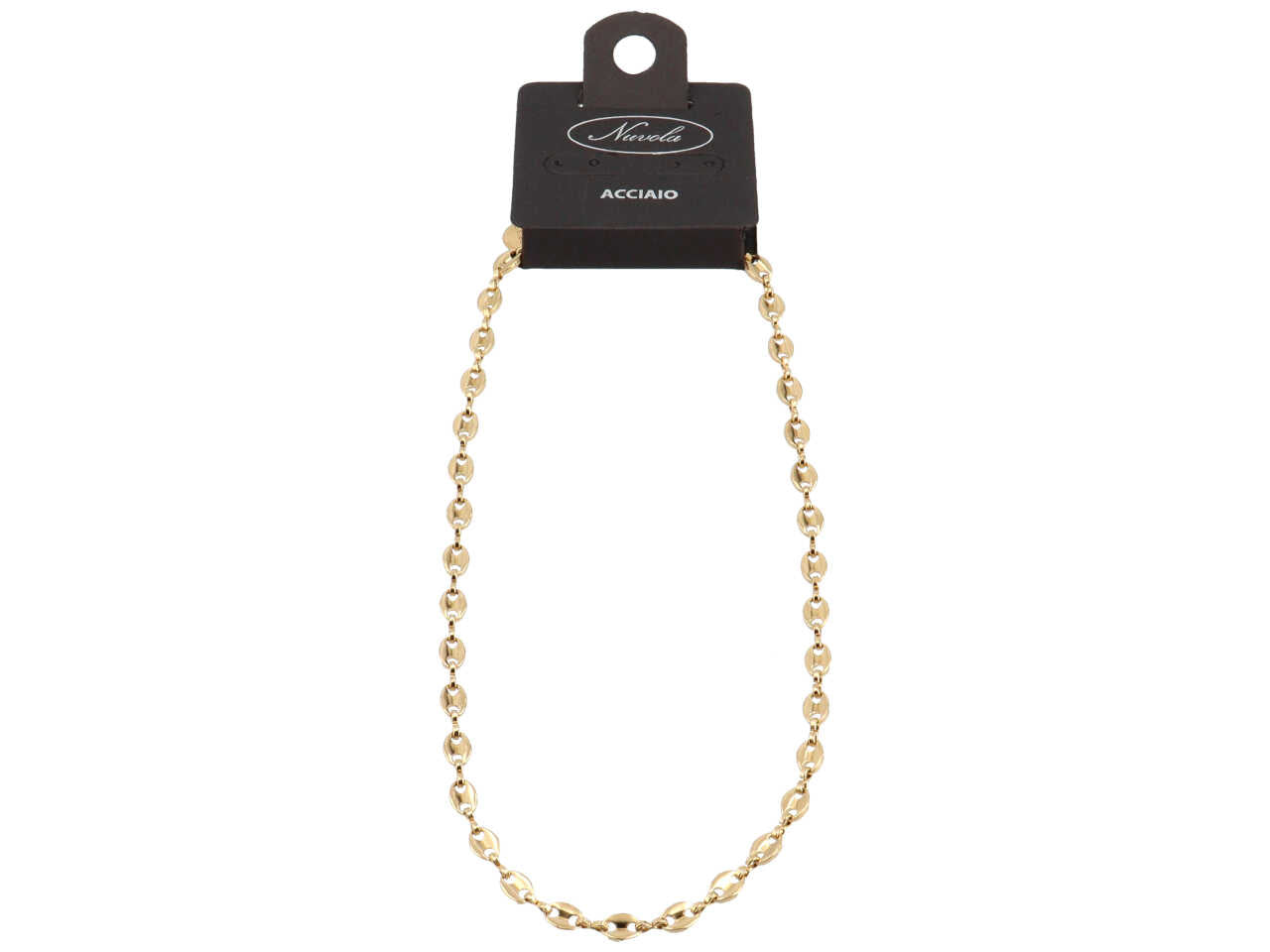 Collana maglia marinara oro