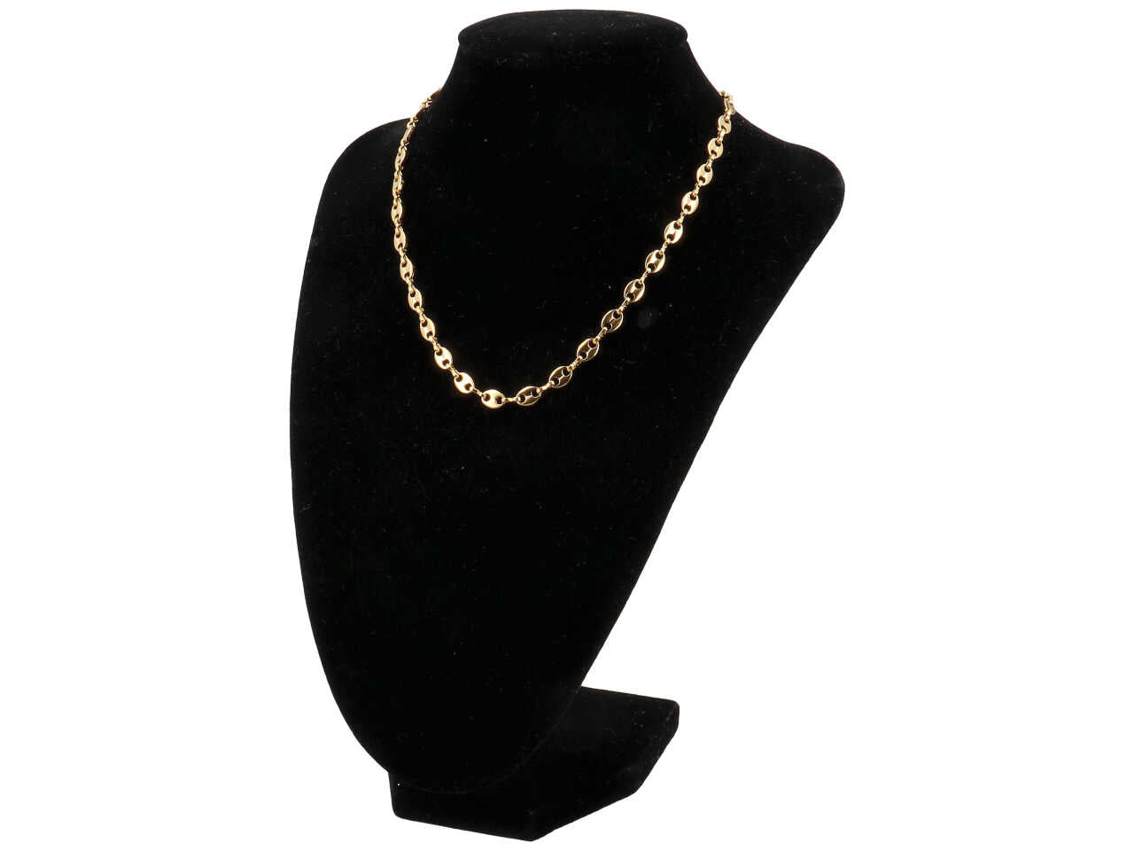 Collana maglia marinara oro