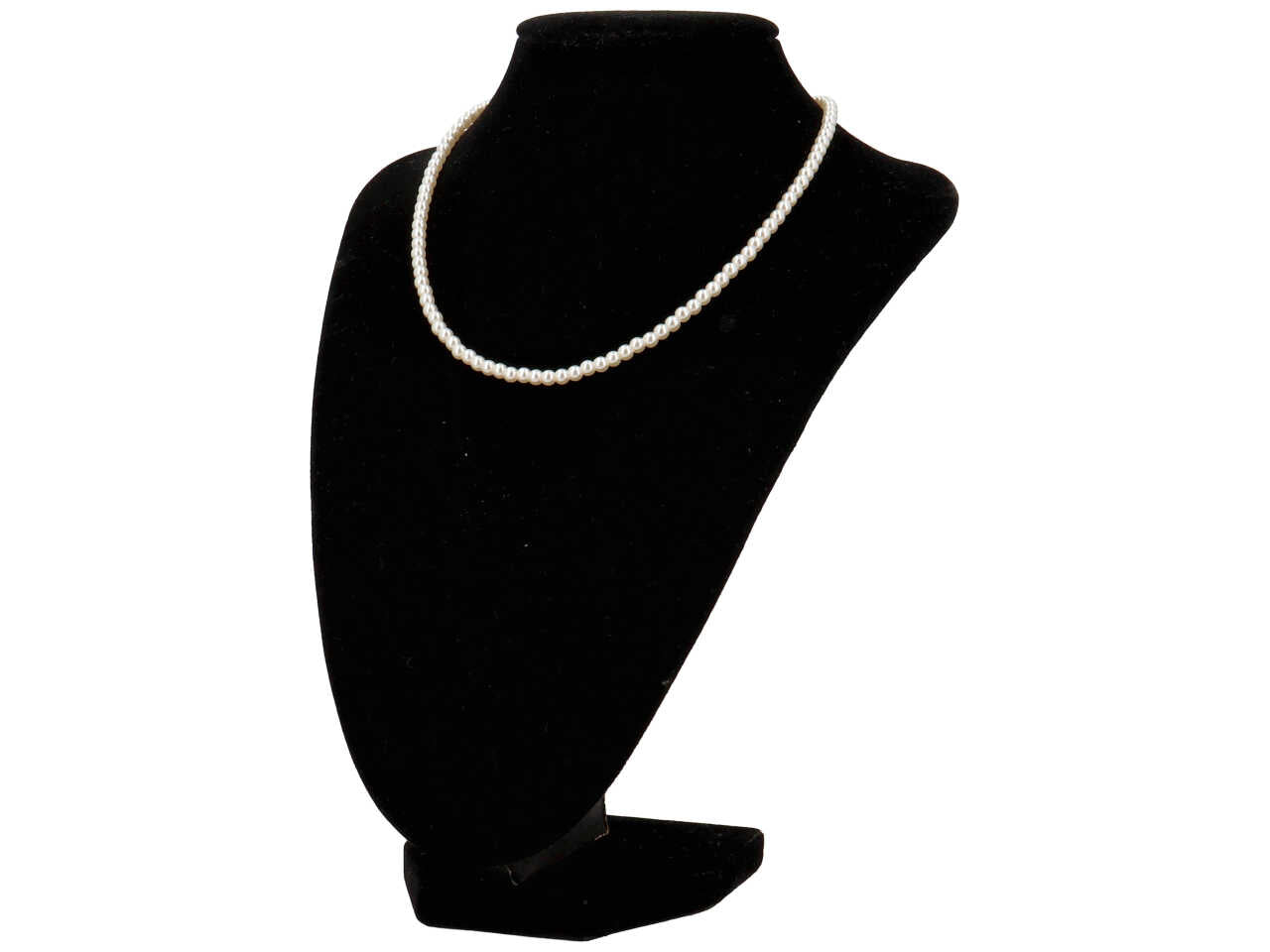 collana con perle piccole 4mm colore oro