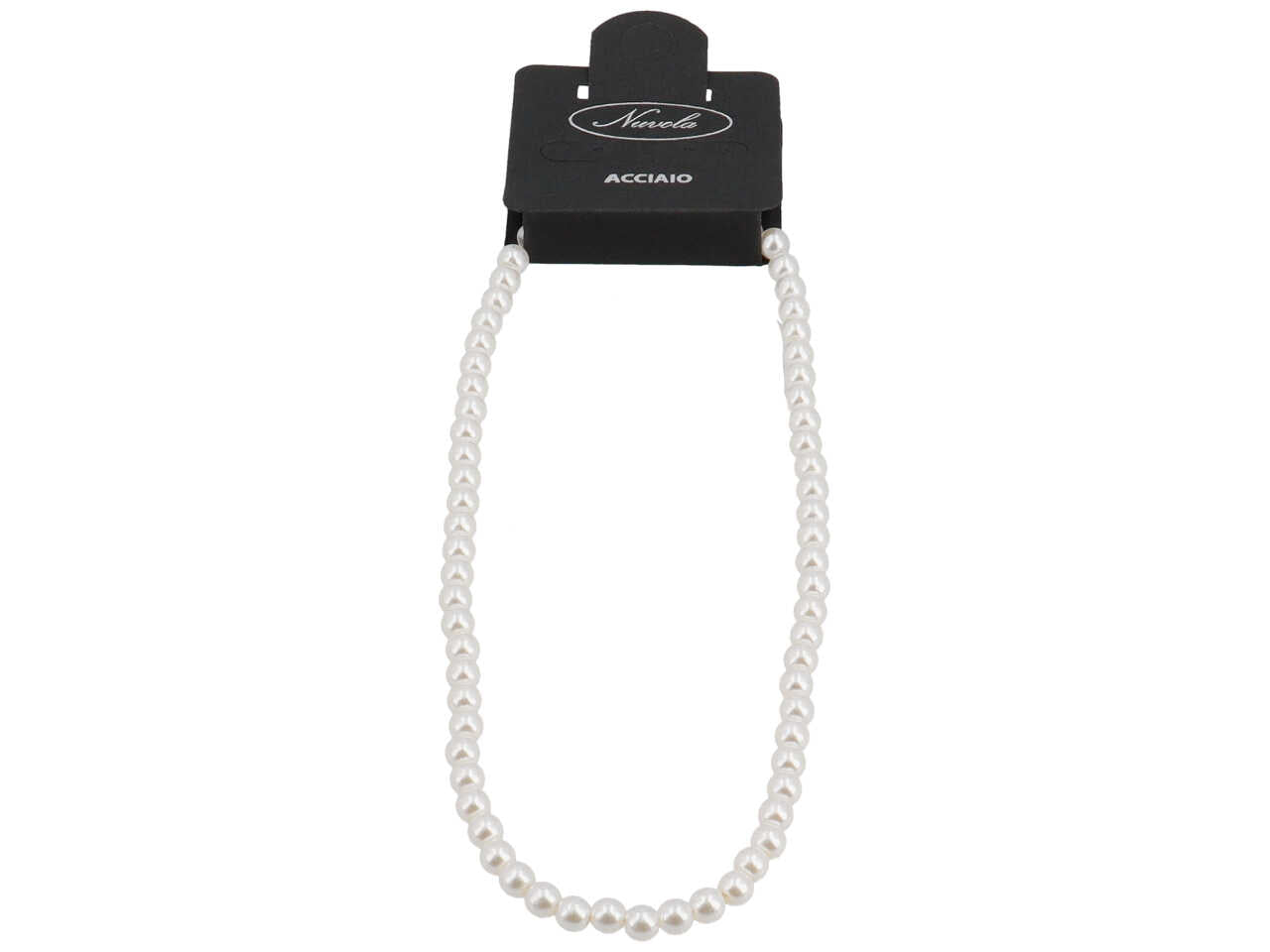 Collana con perle piccole 6mm oro