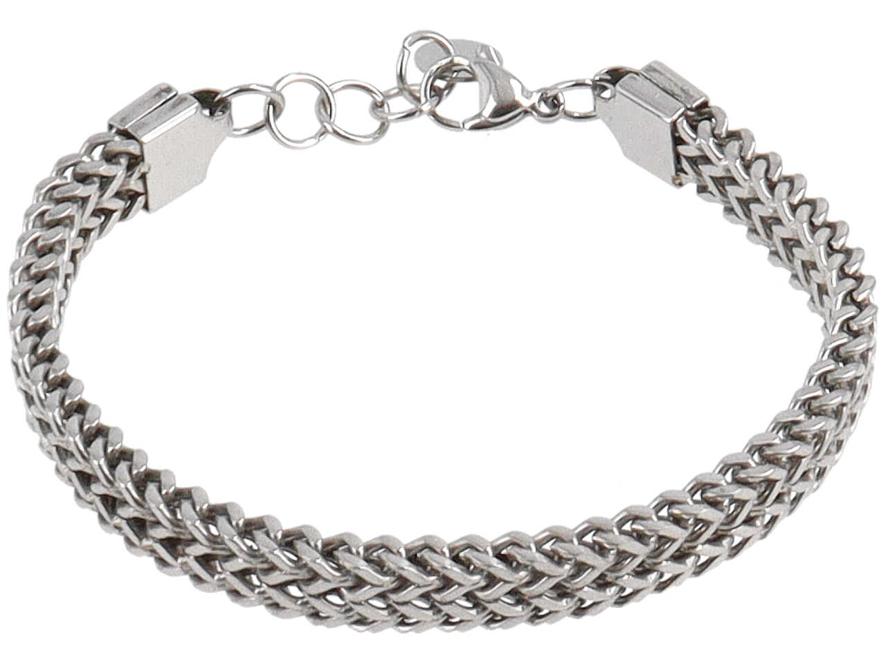 Bracciale treccia a 1cm