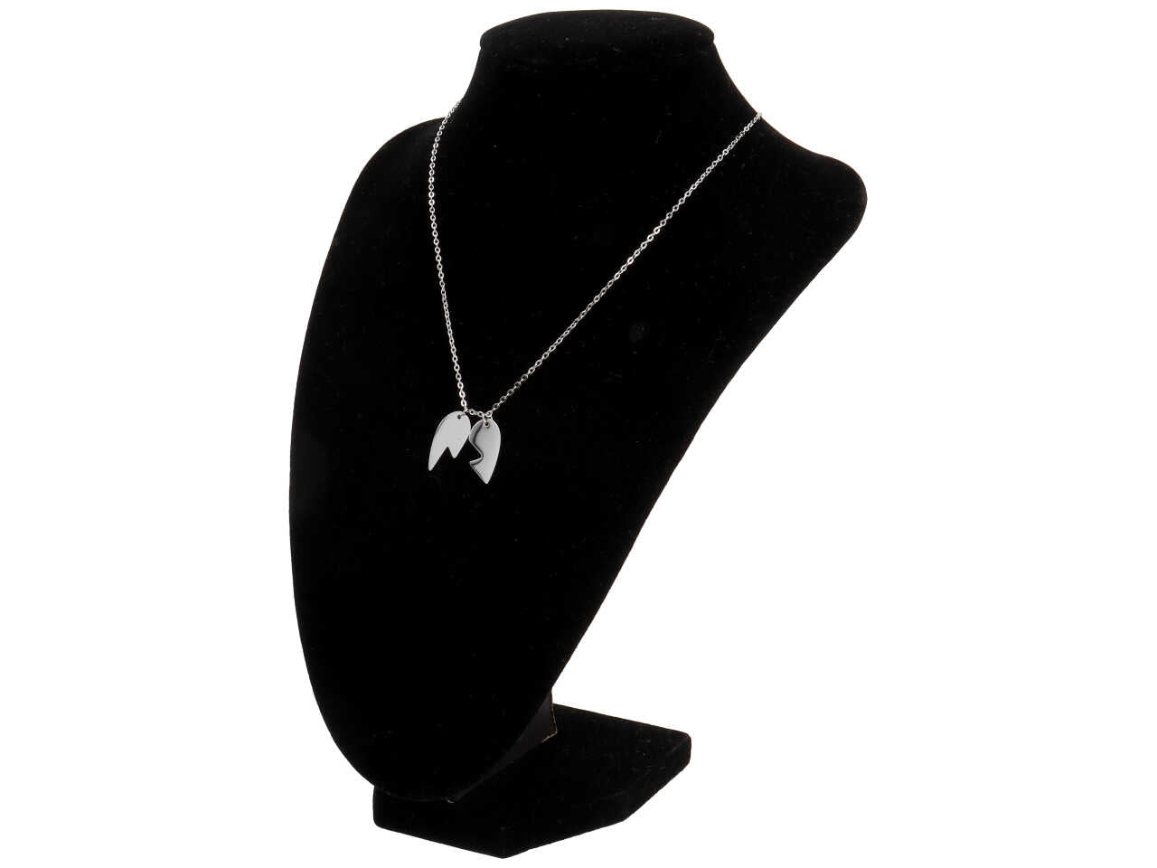 Collana 2 mezzi cuori