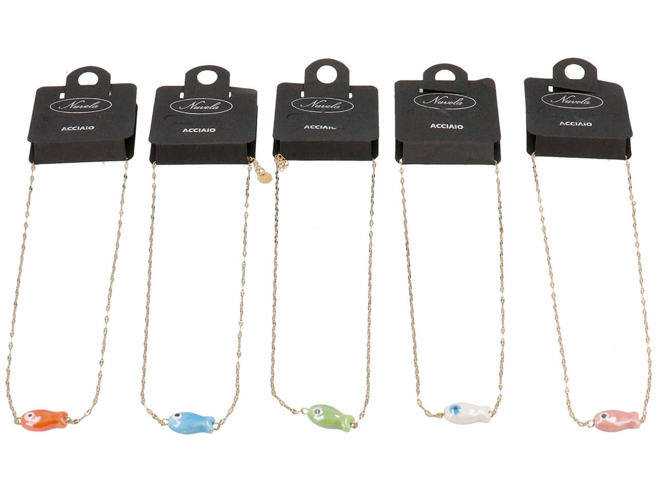 Collana oro con pesciolino