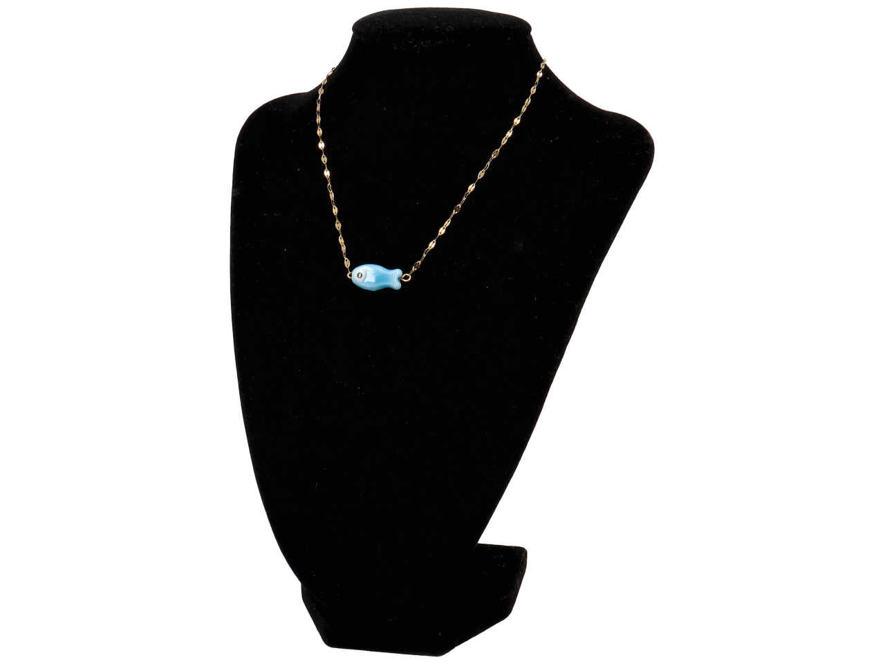 Collana oro con pesciolino