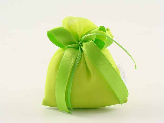 sacchetto verde 22x28cm j2003v