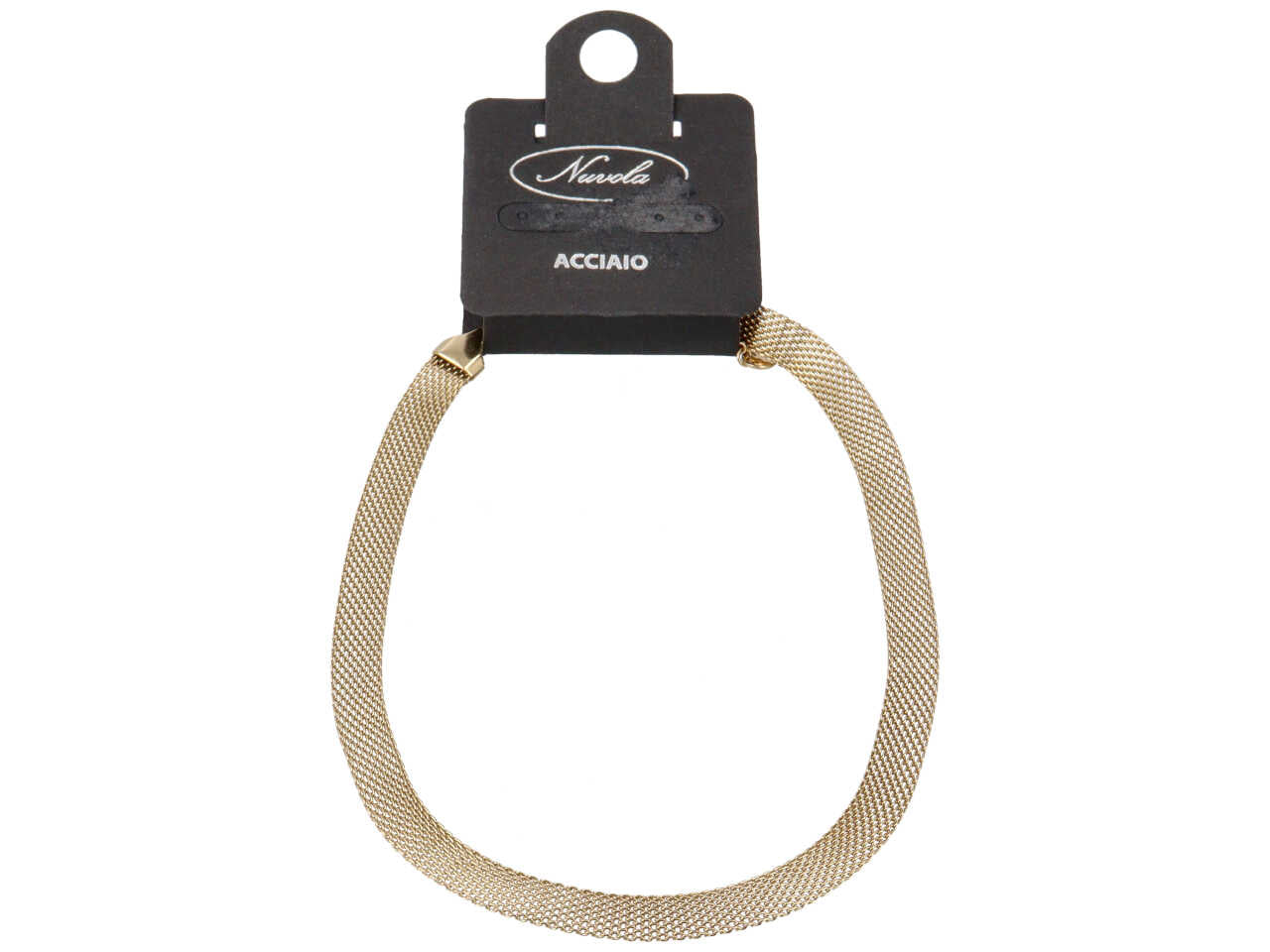 Collana in maglia milano oro